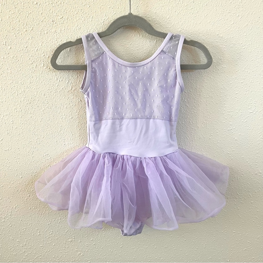 Revolution Dancewear Lavender Tutu Dance Ballet Leotard Dress